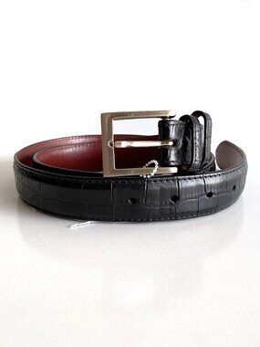 W.Kleinberg for Neiman Marcus Matte American Alligator Belt Size 36 USA Made